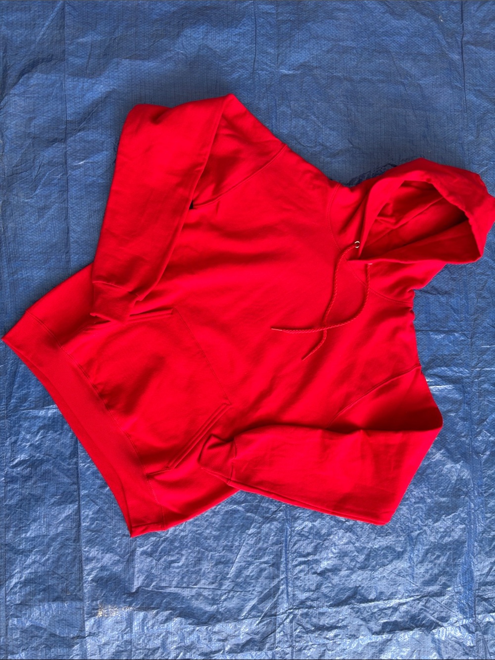Hanes EcoSmart Red Hoodie